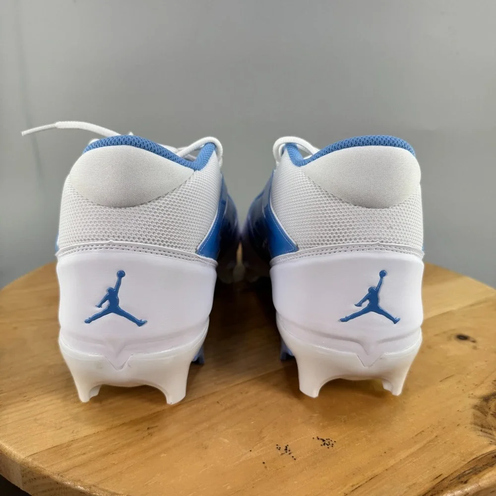 Jordan Alpha Menace Pro 4 PE Mens Size 14.5 UNC North Carolina Football Cleats